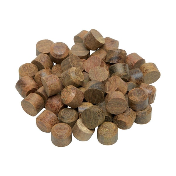 Tinkertools 0.31 in. Dia. x 0.25 in. Brown Round Plugs, 100PK TI2739471 - main